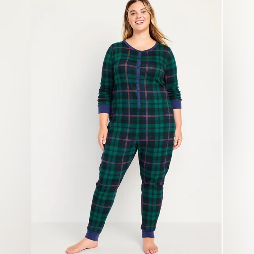 🆕Old Navy Tartan Onsie